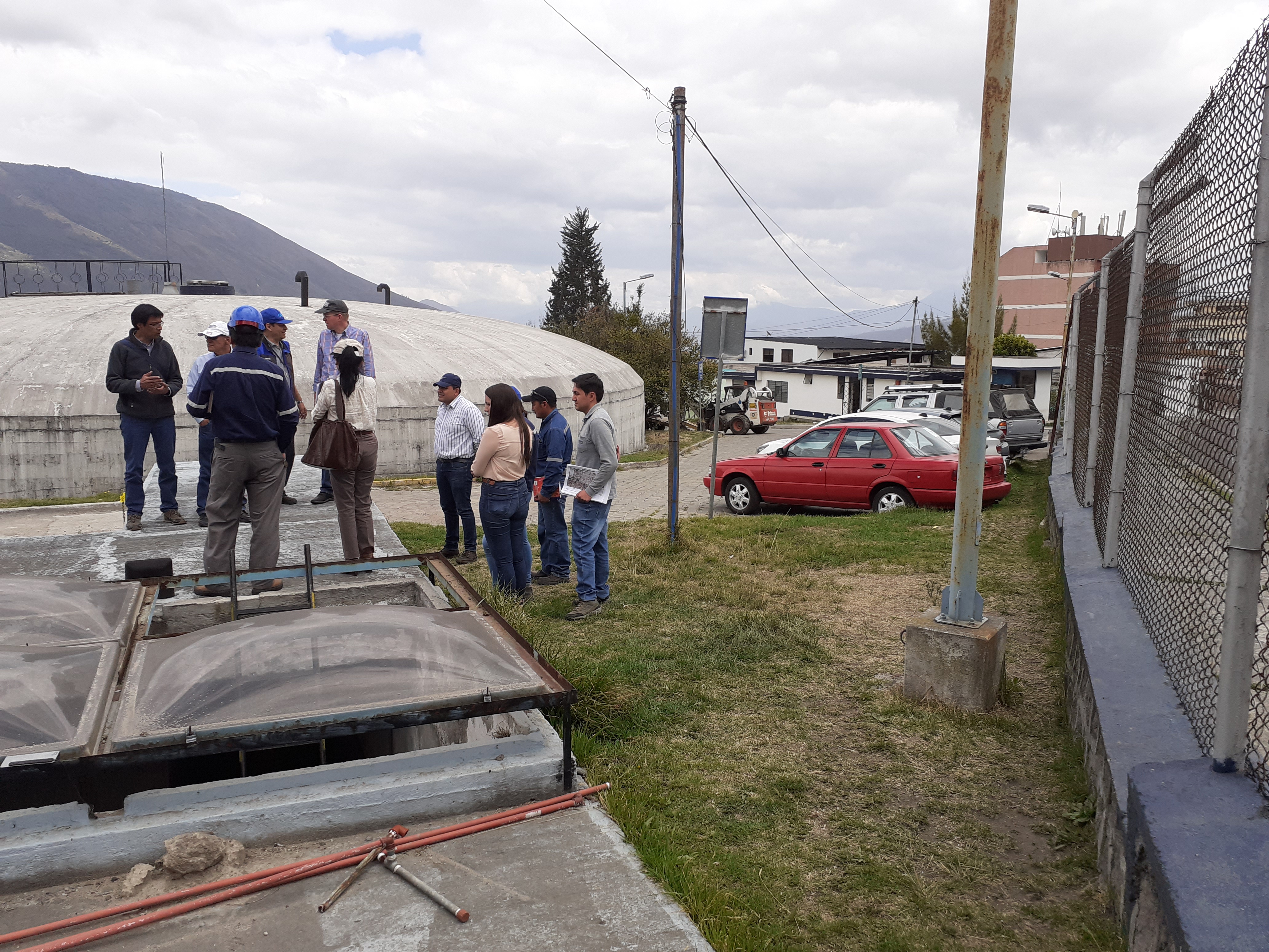 Sistema de transmisión de agua potable San Juan de Calderón en Quito